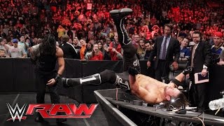 Watch Roman Reigns & The Usos vs. AJ Styles, Luke Gallows & Karl Anderson: Raw, May 2, 2016 Video