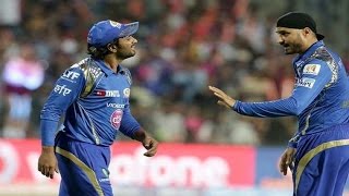 Watch IPL 2016 - Harbhajan Singh & Ambati Rayudu Fight During Match Video