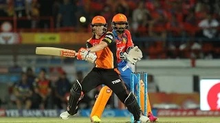 Watch Sunrisers hyderabad vs gujarat lions in IPL Video