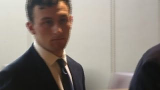 Watch Manziel in Court in Domestic Violence Case Video