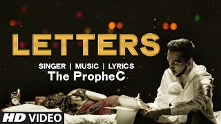 Watch LETTERS Video Song  The PropheC  New Song 2016 Video