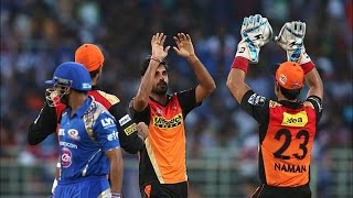 Watch IPL 2016 - Mumbai Indians vs Sunrisers Hyderabad - Sunrisers Hyderabad Spank Mumbai Indians By 85 Runs Video
