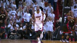 Watch Dwyane Wade Monster Put Back Dunk Video