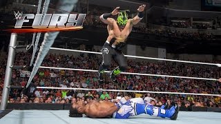 Watch 17 450 Splashes that'll make your head spin: WWE Fury Video