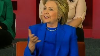 Watch Clinton Talks Child Care Costs in Ky. Visit Video