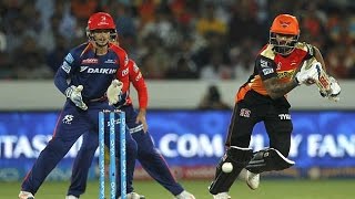 Watch IPL 2016 - Delhi Daredevils vs Sunrisers Hyderabad - Daredevils Limit Sunrisers to 146/8 Video