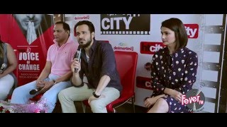 Watch Real and Reel cast of Azhar get chatty at the Fever Studios! Video
