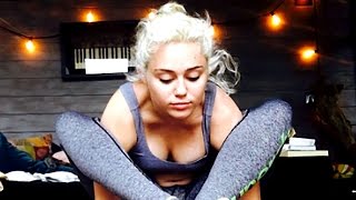 Watch Miley Cyrus Warns YOU to NEVER Bleach Your Hair! But She Just Did. Video