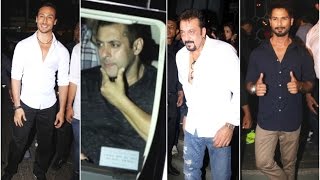 Watch Baaghi Success Party - Salman Khan, Tiger Shroff, Shahid Kapoor, Sanajy Dutt & Varun Dhawan Video