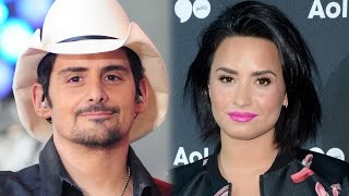 Watch Demi Lovato Goes Country With New Brad Paisley Duet 'Without A Fight' Video