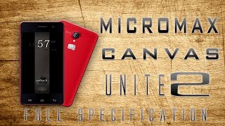 Watch Micromax Canvas Unite 2 Full Specification Review [Quad Core,Mali 400MP2,1GB Ram, & Much More] Video