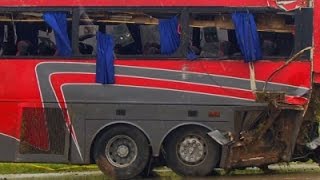 Watch Raw: Charter Bus Crash Kills 8 in South Texas Video