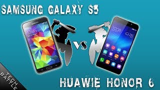 Watch Huawie Honor 6 V/s Samsung GALAXY S5 TECH BATLLE! Video