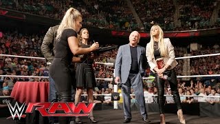 Watch Natalya & Charlotte collide during the WWE Women's Championship Contract Signing: Raw, May 16, 2016 Video
