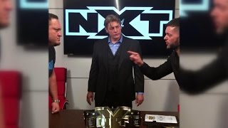Watch Samoa Joe & Finn Balor sign the contract for their Steel Cage Match: May 17, 2016 Video