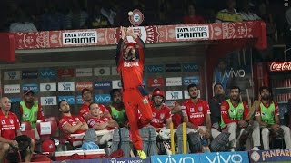 Watch Brilliant Catch Ab de Villies - RCB VS KXIP -  IPL 2016 - Match 50 Video