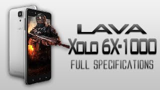 Watch lava XOLO Play 6X-1000 Gaming Smartphone! Video