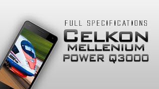 Watch Celkon Millennium Power Q3000 Full Overview! Video