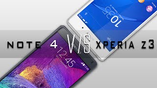 Watch Samsung Galaxy NOTE 4 V/S Sony XPERIA Z3 Video