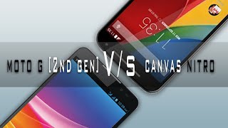 Watch Micromax Canvas Nitro V/s Motorola Moto G 2nd gen Video