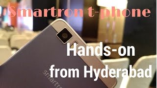 Watch [Hindi] Smartron tPhone Hands-on from Hyderabad Video