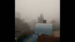 Watch Andhra Pradesh battered by storm Roanu Video