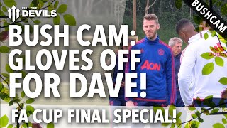 Watch Bush Cam: Training Footage - FA Cup Special! - Crystal Palace vs Manchester United Video