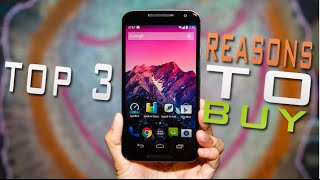 Watch Top 3 Reasons To Buy New Moto X 2014 [INDIA] Video