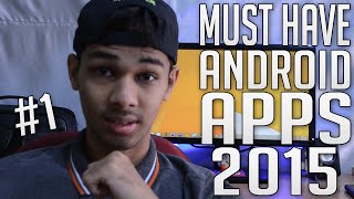 Watch Top 10 Apps - Must Have Essential Android Apps 2015 [DesiGeek] Video