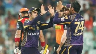 Watch IPL 2016 - Kolkata Knight Riders vs Sunrisers Hyderabad - KKR Beat SRH By 22 Runs - KKR In Playoffs Video