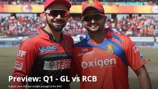 Watch IPL 2016, Qualifier 1: Gujarat Lions vs Royal Challengers Bangalore - Preview Video