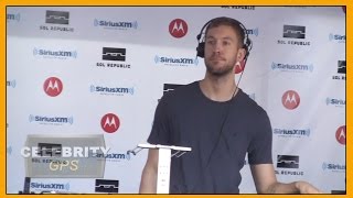 Watch Calvin Harris recovering from car crash Video