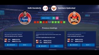 Watch IPL LIVE Score (DD vs SRH): Delhi Daredevils vs Sunrisers Hyderabad Video