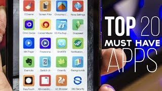Watch Top 20 Must Have Android Apps of 2015 - September EDITION Video
