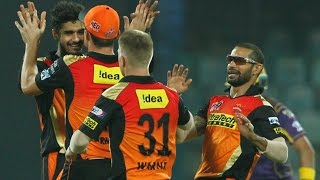 Watch IPL 2016 - Eliminator - Sunrisers Hyderabad vs Kolkata Knight Riders - SRH Beat KKR By 22 Runs Video