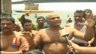 Watch Heavy Summer Heat in Rajahmundry No Buttermilk centres by Govt to beat heat wave iNews Video