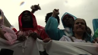 Watch Minimum Wage Protests at McDonald's Headquarters Video