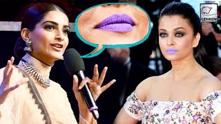Watch Sonam Kapoor's BITCHY Comment On Aishwarya's Purple Lips Video