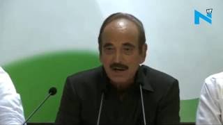 Watch During past 2-years Modi Govt has only re-phrased old schemes: Azad Video