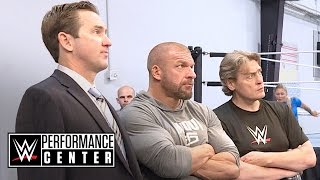 Watch Go inside a tryout at the WWE Performance Center Video