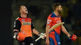 Watch IPL 2016 Qualifier 2: GL Vs SRH - David Warner 93(58) and Bipul Sharma Helps SRH Win Video