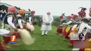 Watch PM Modi beats the drum in Meghalaya | iNews Video