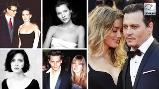 Watch Johnny Depp's IMPERFECT Relationships | Amber Heard, Kate Moss Video