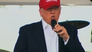 Watch Trump Talks Veterans at Rolling Thunder Rally Video
