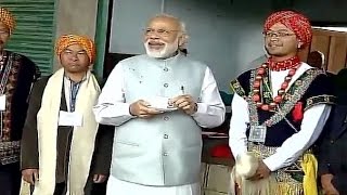 Watch Modi enjoys Shillong tea Video