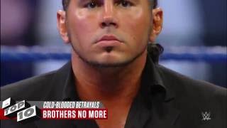 Watch Cold-Blooded Superstar Betrayals: WWE Top 10 Video