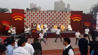 Watch Flash Mob in Delhi (Connaught Place) Free Wifi Launch Video