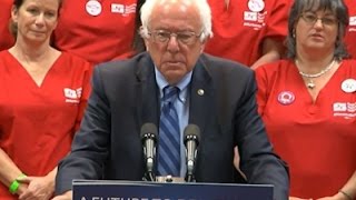 Watch Sanders On Health Care During CA Campaign Swing Video