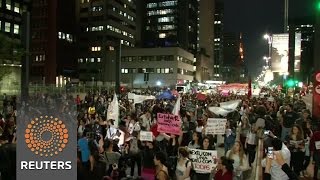 Watch Outrage in Sao Paulo over teenage gang rape case Video