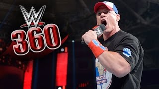 Watch Experience the return of John Cena to WWE on Raw in 360Ã‚Â°! Video